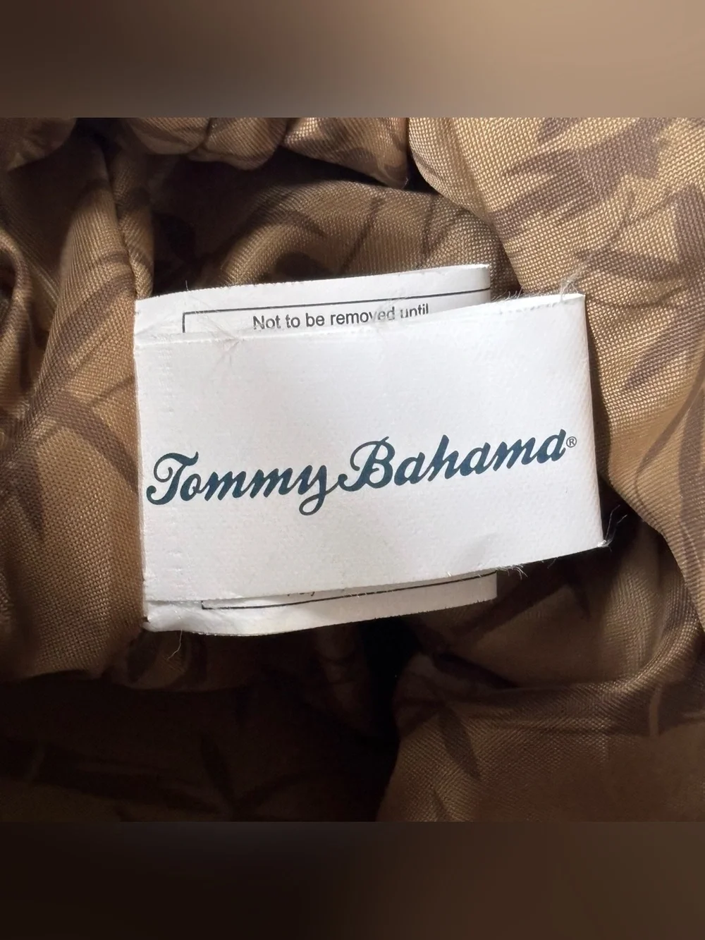Tommy Bahama Mojito 20” Duffel Bag Blue Canvas Travel Structured Tote Luggage